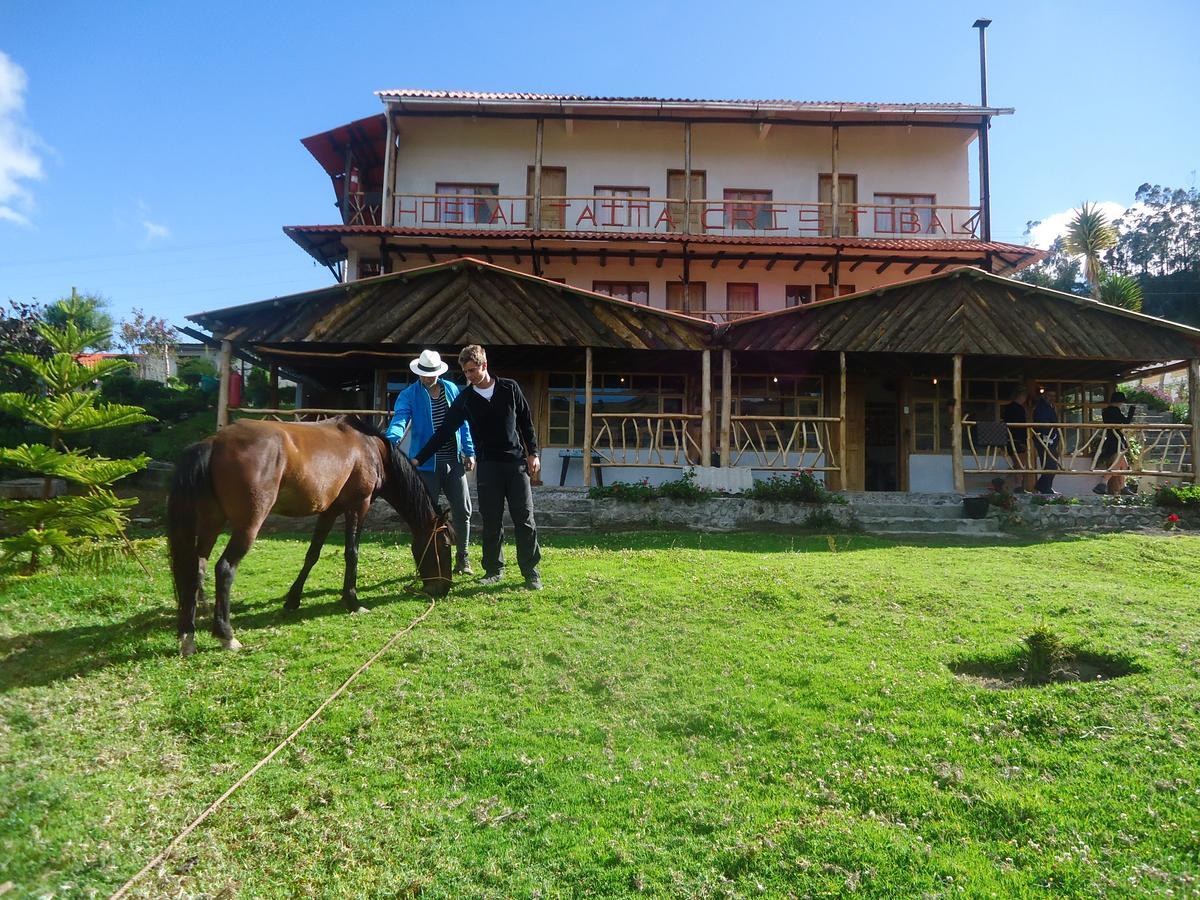 Hostal Taita Cristobal Isinlivi Exteriör bild